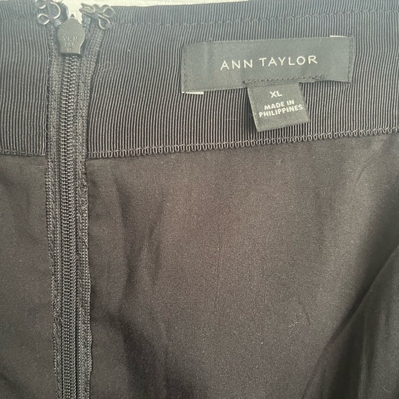 Ann Taylor Sequin Pencil Skirt in Navy Blue - Picture 2 of 2